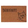 Limpiapiés Idetex Coco Cat 45 x 75 cm Café