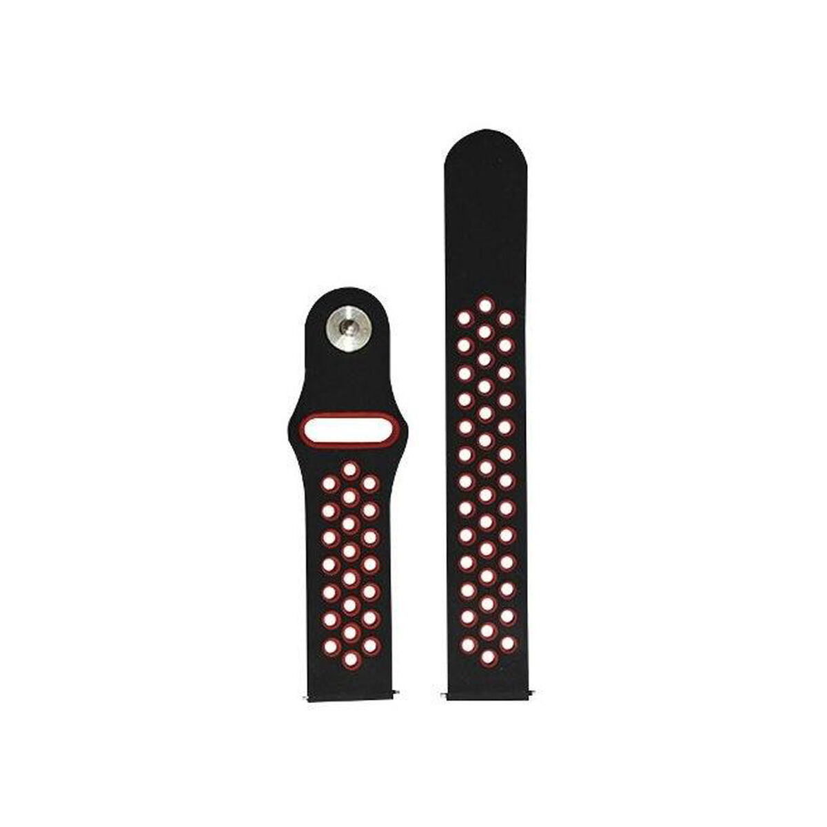 Correa Smartwatch Lhotse SW88 Negro/Rojo