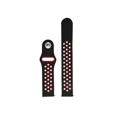 Correa Smartwatch Lhotse SW88 Negro/Rojo