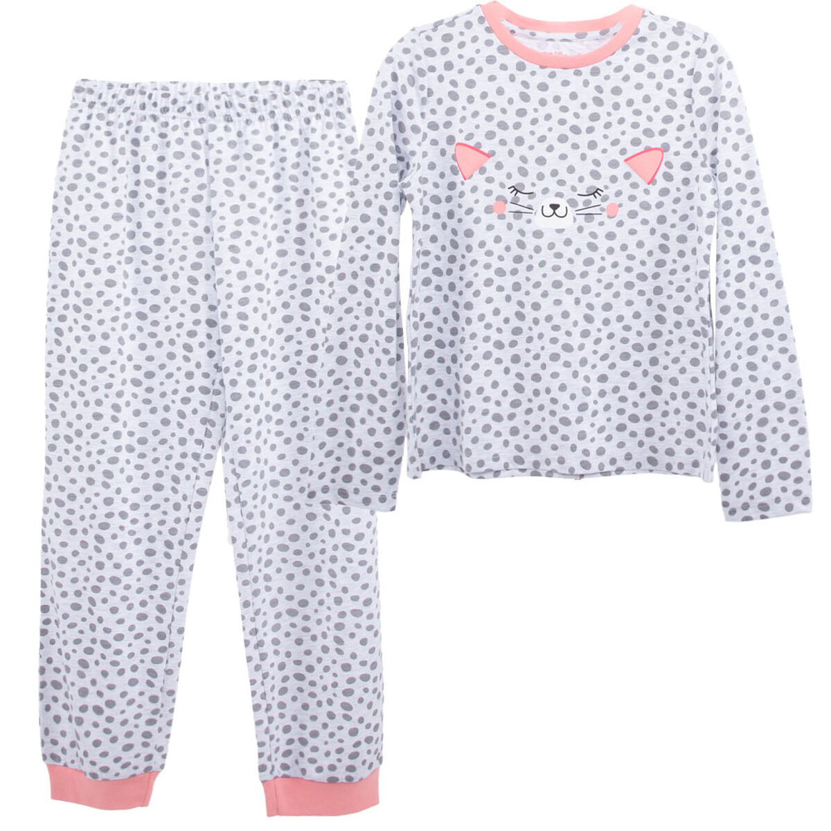 Pijama Print Niña Chess