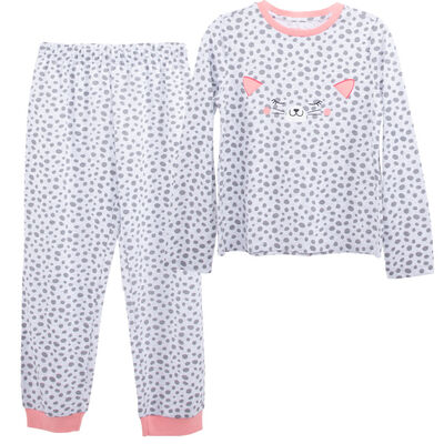 Pijama Print Niña Chess