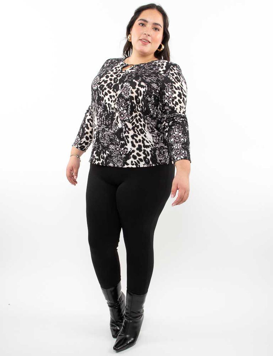 Sweater Estampado Mujer Extralindas