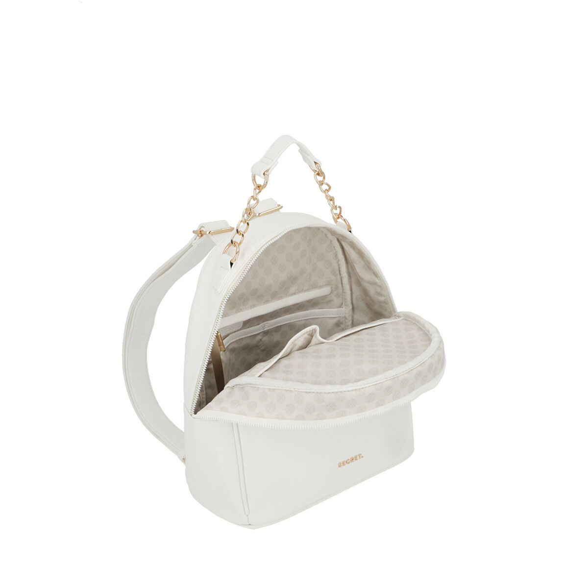 Mochila Secret Cairo SS25 Blanco M