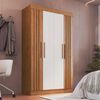 Closet Exit Verona 4 Puertas Nogueira Off White