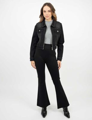 Imagen 2 del producto Chaqueta Denim Mujer Soviet Negro