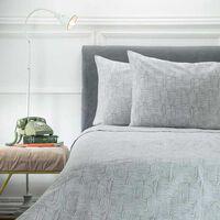 Juego de Sábanas Estampadas Casa Linda 132 Hilos 1 Plaza Espirales