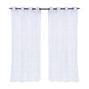 Cortina Velo Mashini Rombo Blanco 140 x 220 cm