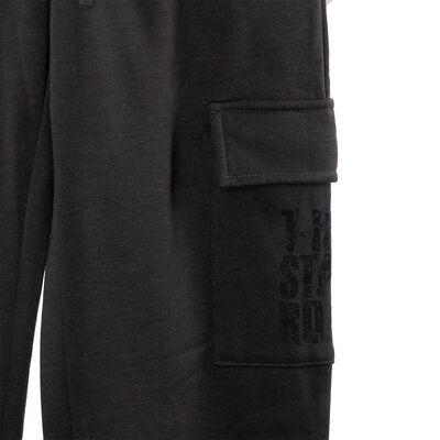 Imagen 2 del producto Pantalón Buzo Niño Cutback Grafito, Gris, Oliva