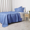 Cubrecama Mashini King Liso Azul