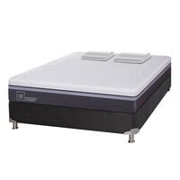 Box Spring CIC 2 Plazas Ortopedic Advance + Almohadas