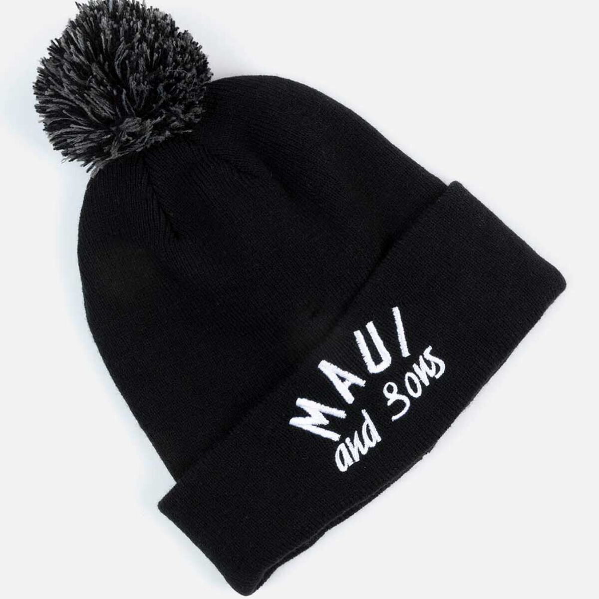 Gorro Liso Hombre Maui Negro