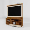 Home TV Vekkahome Diamantina 60" Pulgadas Café