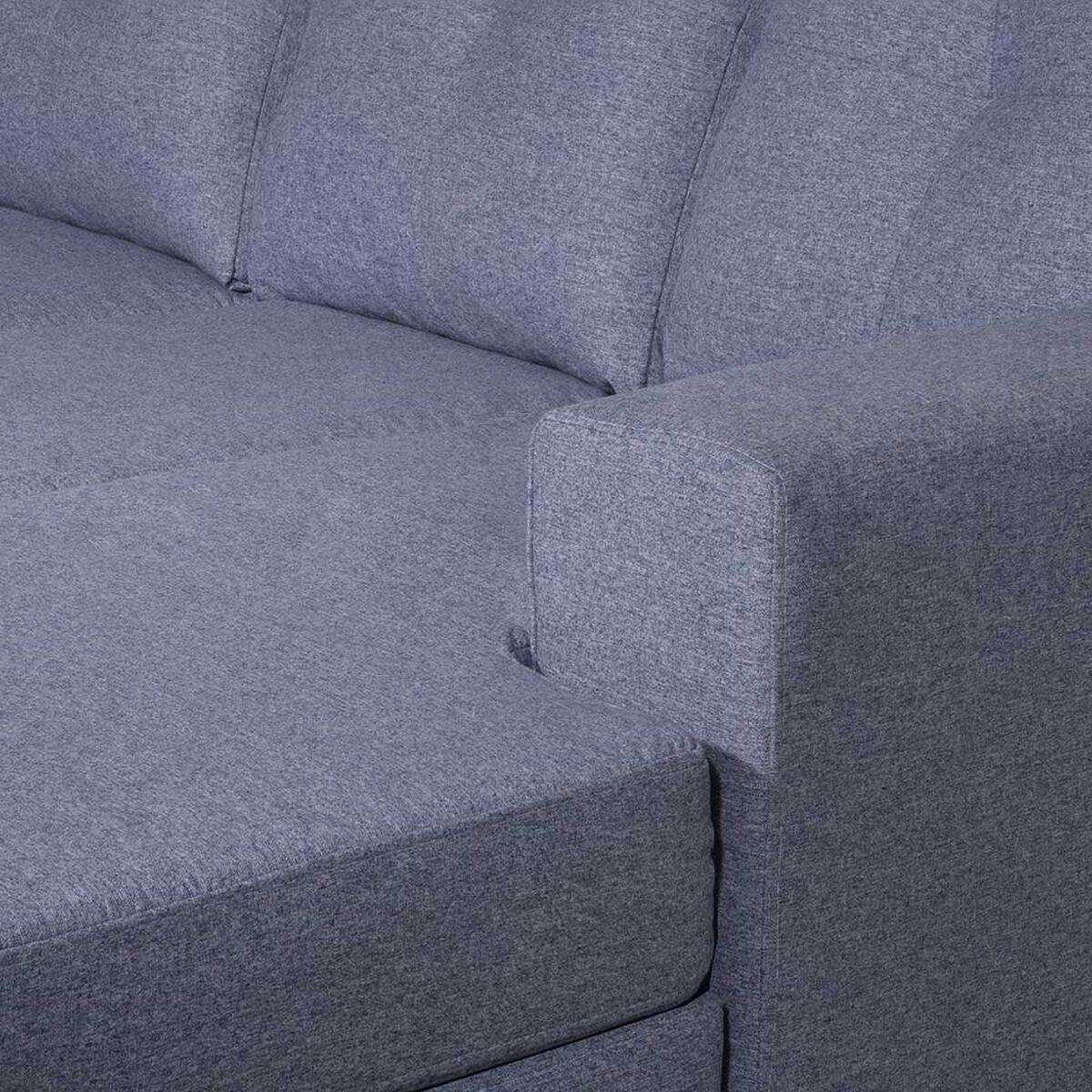 Sof&aacute; Seccional Black Factory Oxford 4 Cuerpos Piedra