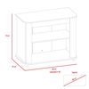 Rack TV Hasta 46" + Mesa de Centro TuHome Optimus Co&ntilde;ac
