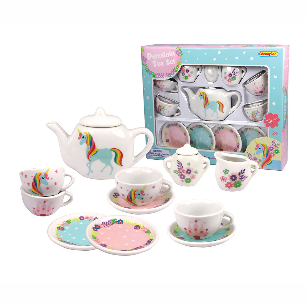 Juego de Tazas de Porcelana