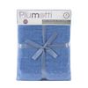 Set 2 Toallas de Baño Plumetti Colorix 68 x 137 cm Azul