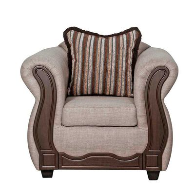 Imagen 2 del producto Juego de Living Black Factory Sofia 4 Cuerpos Beige