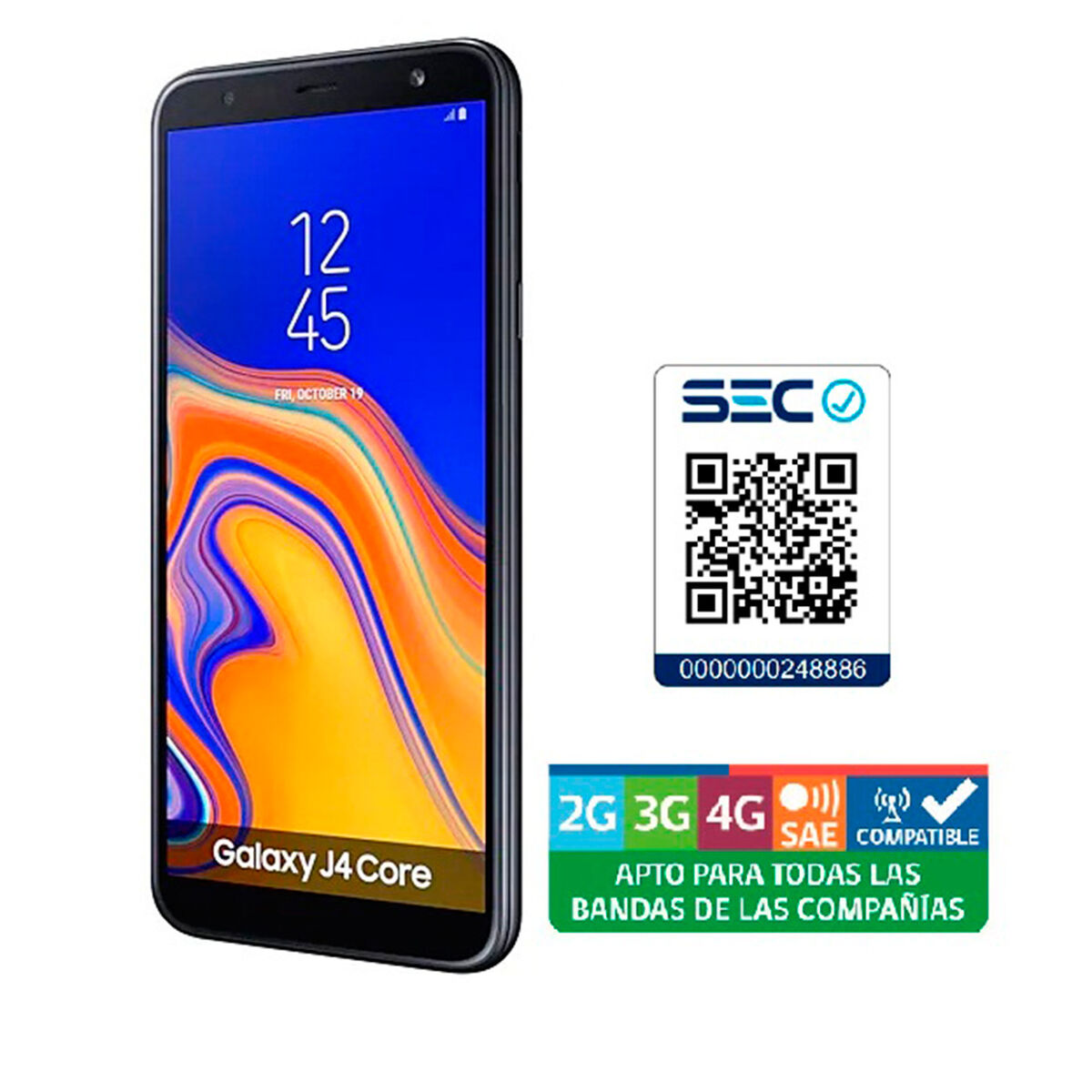 Celular Samsung Galaxy J4 Core Negro Claro