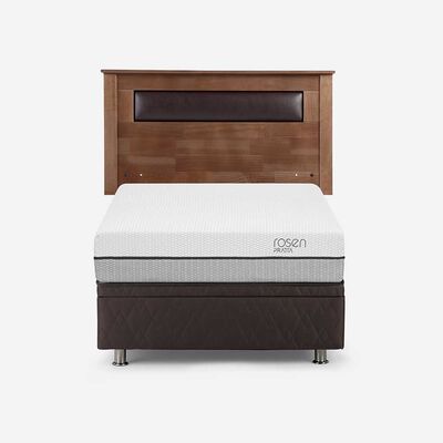 Boxet Rosen 1,5 Plazas Pratta + Respaldo Ferrara