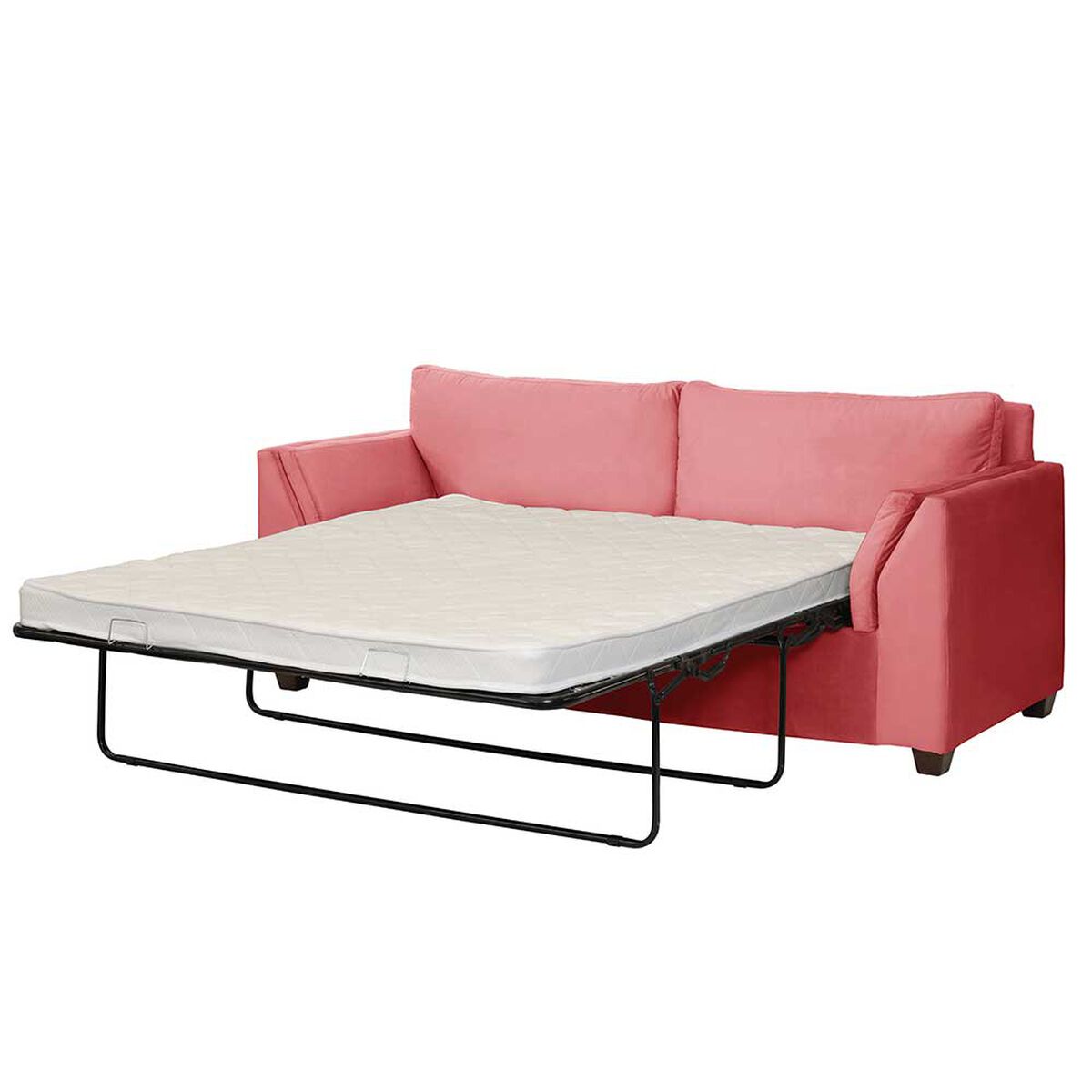 Sofá Cama Latam Home Milan 3 Cuerpos Palo Rosa