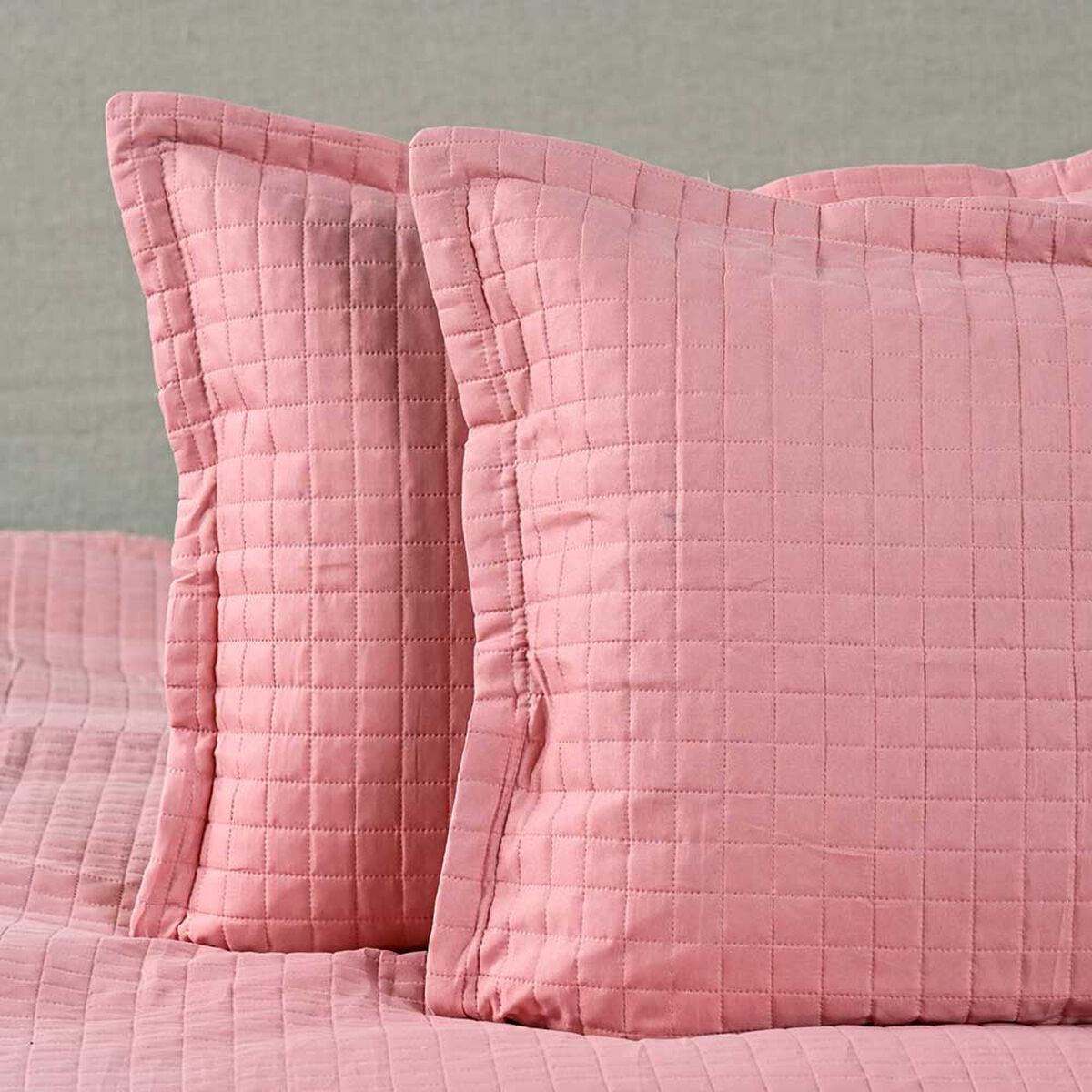 Quilt American Family 2 Plazas Roller Rosa