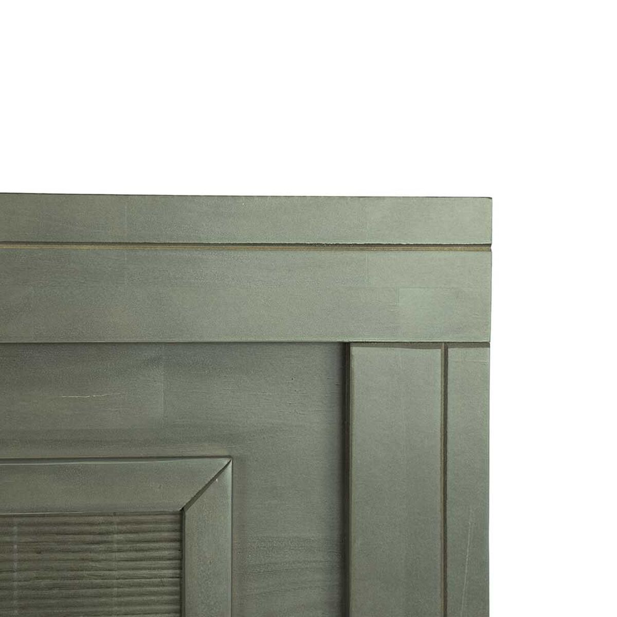 Cama Europea CIC Base Dividida 2 Plazas Lux + Respaldo Milan Olivo
