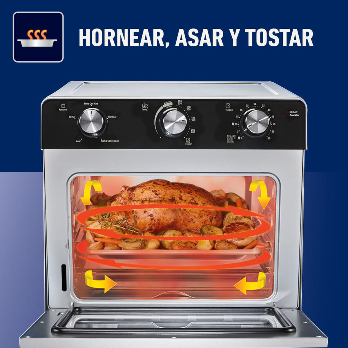 Freidora de Aire Oster TSSTTVMAF1-052 22 lt.