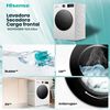 Lavadora Secadora Carga Frontal Hisense WD1i1041BW 10/6 Kg Blanca