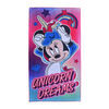 Toalla de Playa Suede Disney-Minnie Unicorn 70X140 Cm