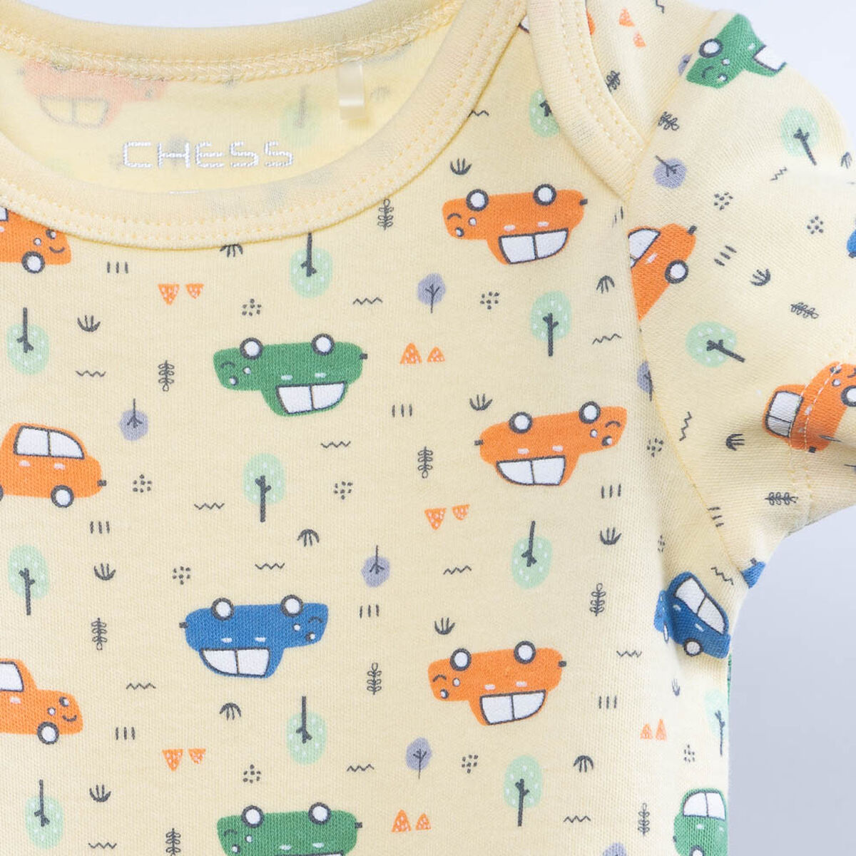 Pack 3 Body Manga Corta Ni&ntilde;o Chess Baby