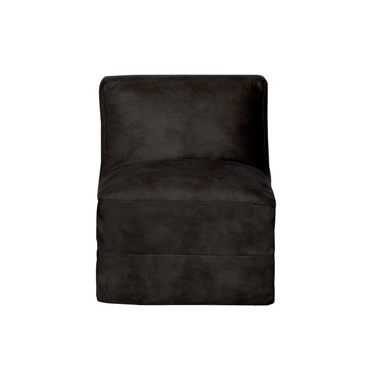 Sofá Cama Latam Home Cuero Kentucky Bari 1 Cuerpo Negro