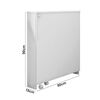 Escritorio Plegable Rodler RD606 Blanco