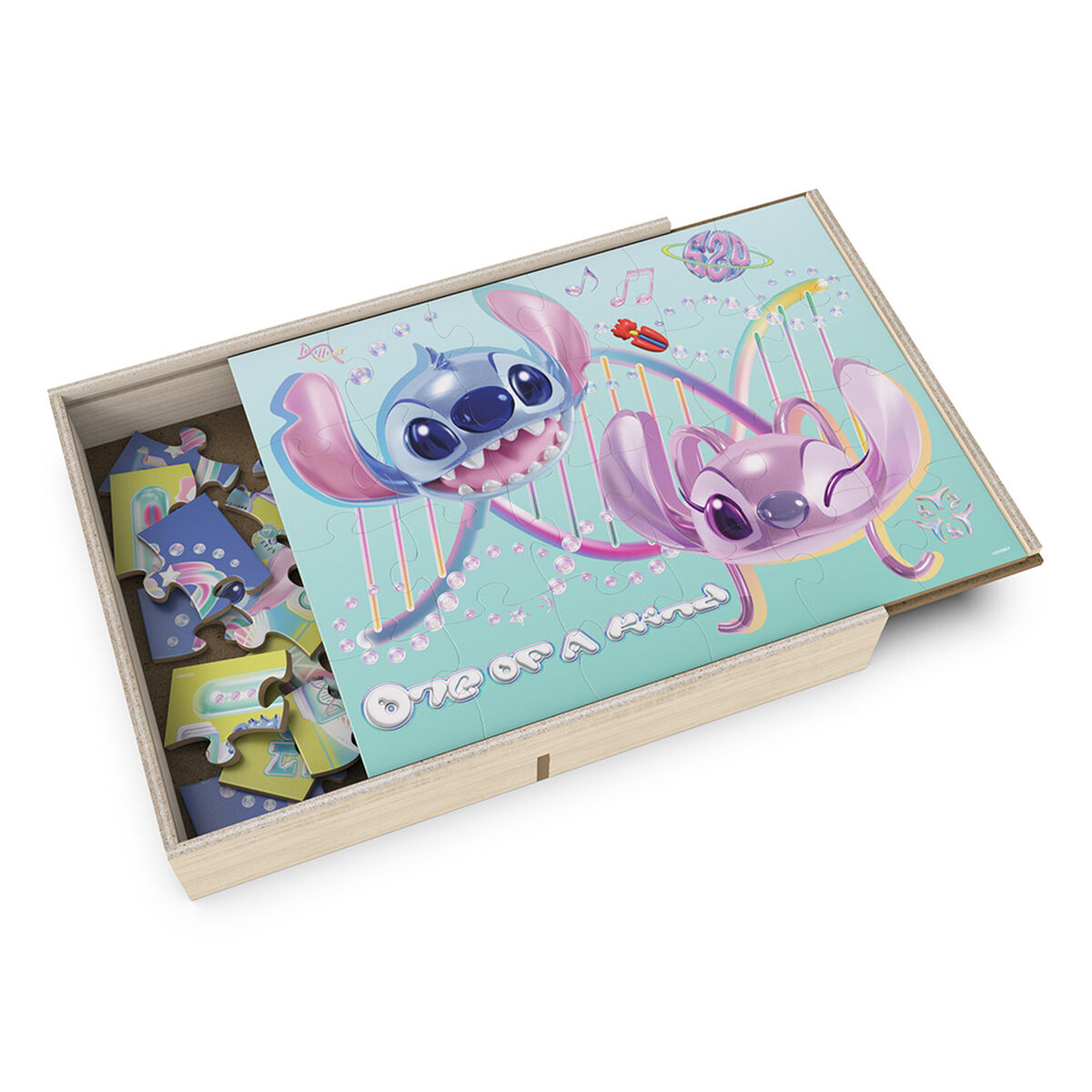 Puzzle Stitch de Madera 5 En 1