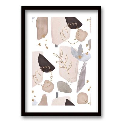 Cuadro Decorativo Retela Nude 50 x 35 cm