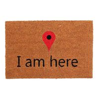 Limpiapiés Idetex Coco Here 40 x 60 cm Café