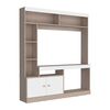 Estante TV TuHome Dante Hasta 65" Taupe Y Fresno