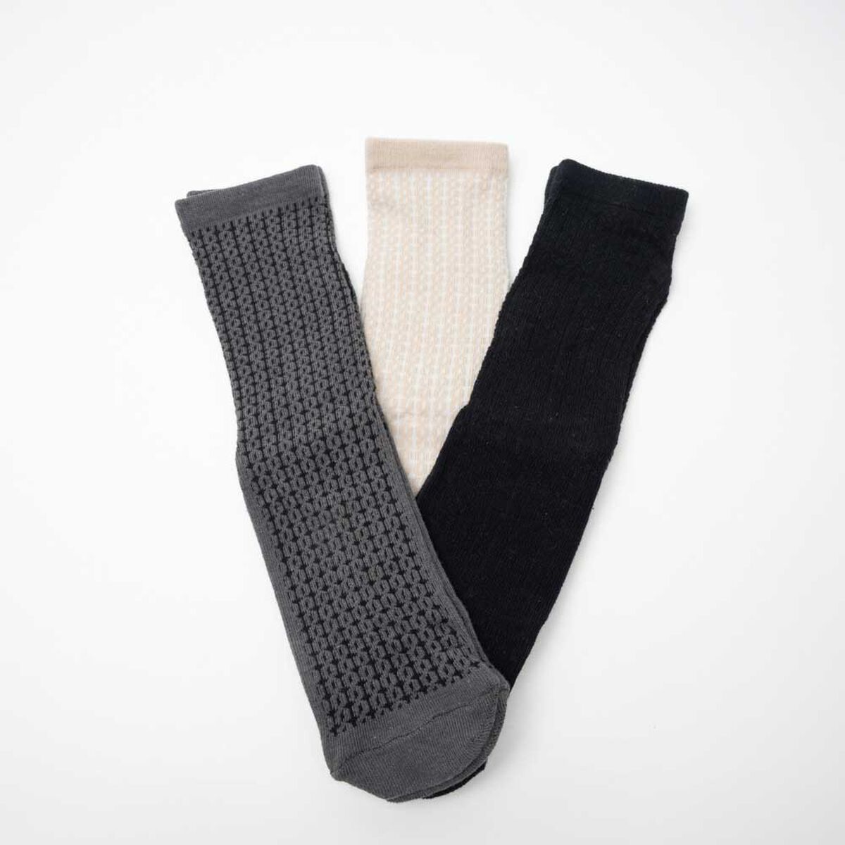 Pack 3 Calcetines Largo Mujer Icono