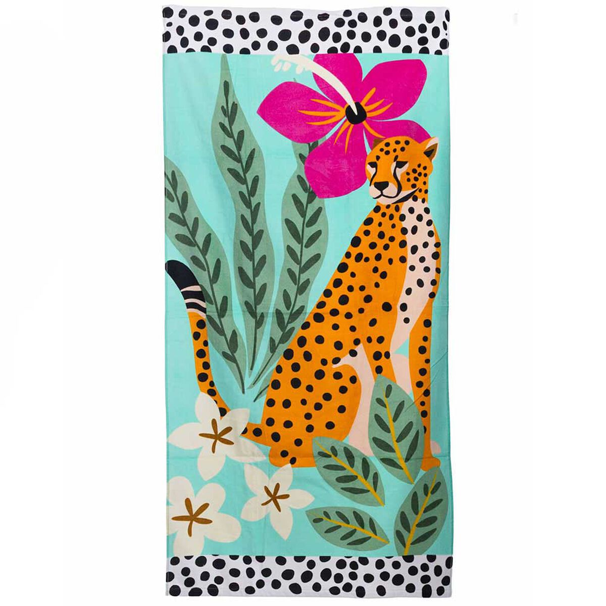 Toalla de Playa Velour Casanova Safari 75 x 150 cm.