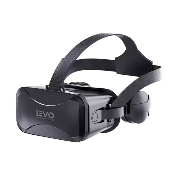 Kit Lentes de Realidad Virtual Levo Vr Box Ultra + Audífonos