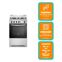 Cocina a Gas Mademsa M 520 T 4 Quemadores