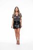 Polera Chocker Mujer Rock Caviar