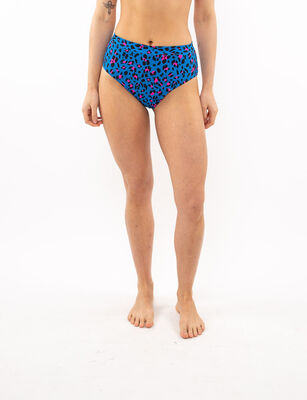 Imagen 1 del producto Traje de Baño Bottom Mujer Icono Aop Blue, Aop Flower
