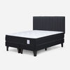 Cama Europea Rosen 2 Plazas New Style 6 Plus + Respaldo Lucio