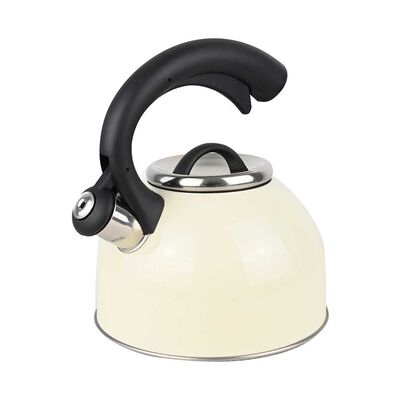 Tetera Acero Inox. Doral Venus 2.5 Lts Marfil