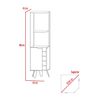 Bar Esquinero TuHome Audra 2 Puertas Duna Wengue