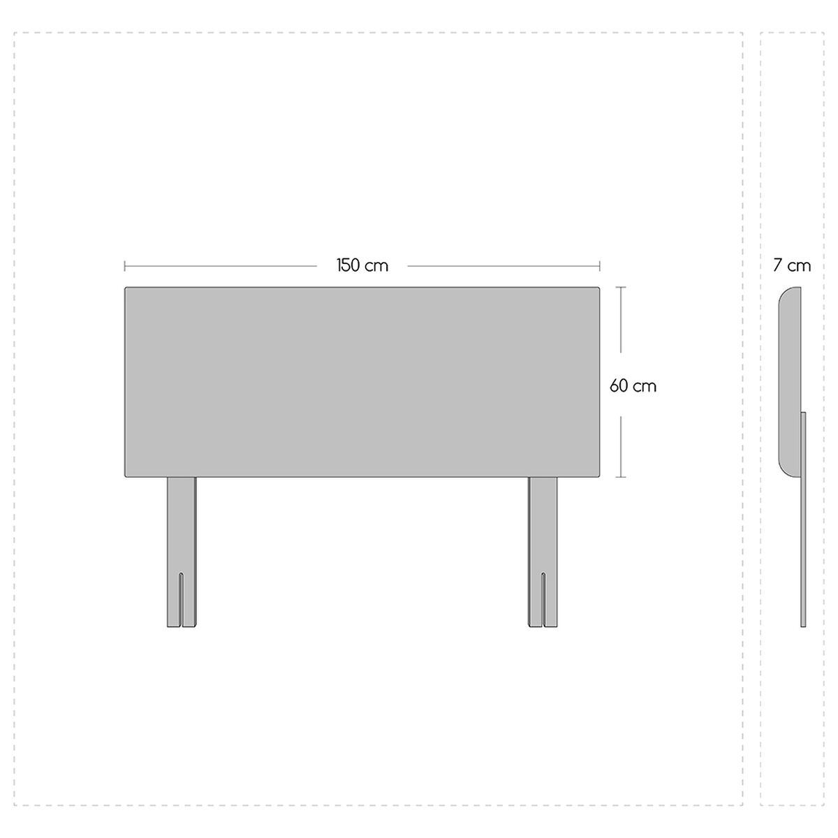Cama Europea Celta 2 Plazas Black Plus Base Dividida + Respaldo