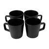 Set 4 Mugs Doral Porto Servo Negro
