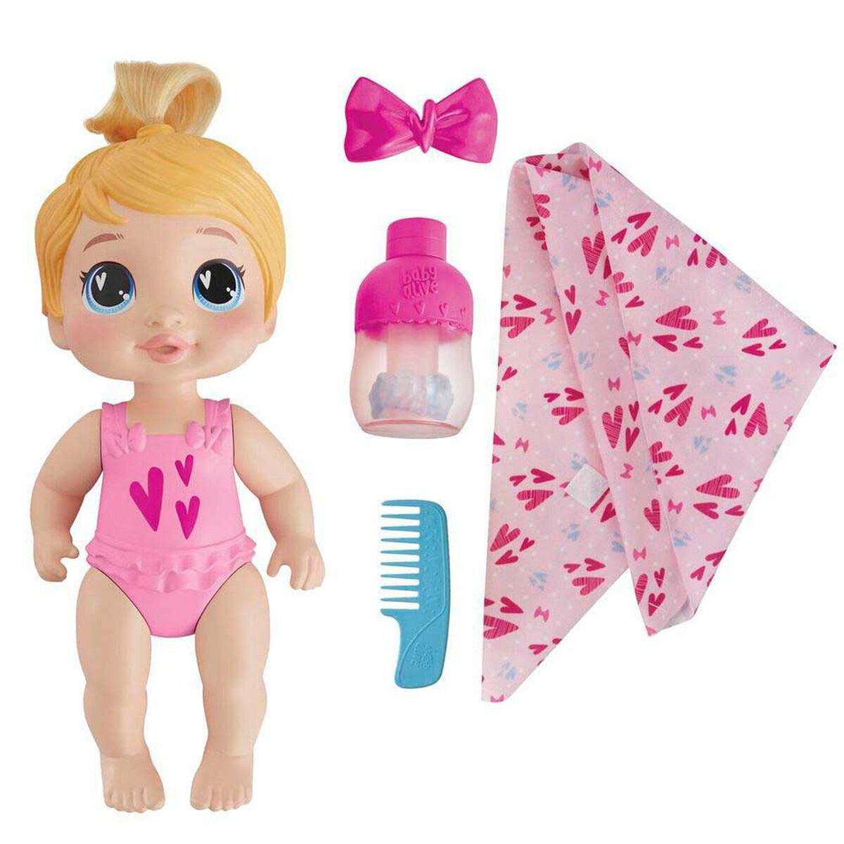 Mu&ntilde;eca Burbujas Relajantes Harper Hugs Cabello Rubio Baby Alive