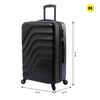 Maleta de Viaje Totto Bazy Negro 63 lts. Talla M