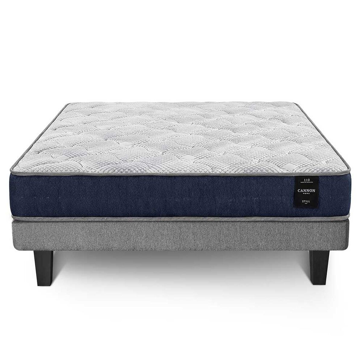 Cama Europea Cannon 2 Plazas New Still Base Dividida
